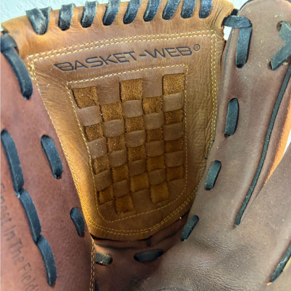 Rawlings RBG36TBR RH 12.5" Leather Zero Shock Baseball Glove Left Hand Throw - Picture 8 of 12